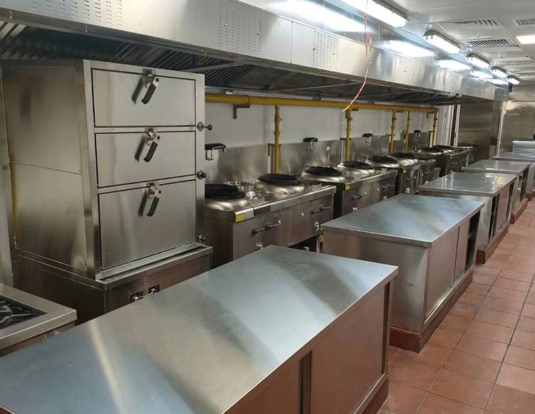 不锈钢厨具设备 酒店厨房设备整套定制